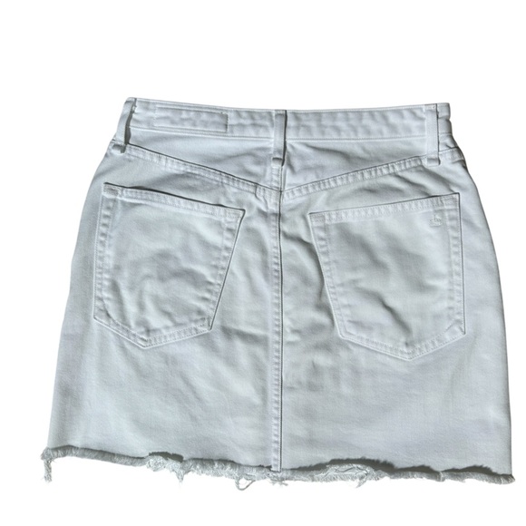 Rag & Bone | Anna White Denim Skirt, Size 27 - Picture 7 of 7
